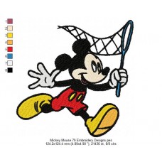 Mickey Mouse 79 Embroidery Designs